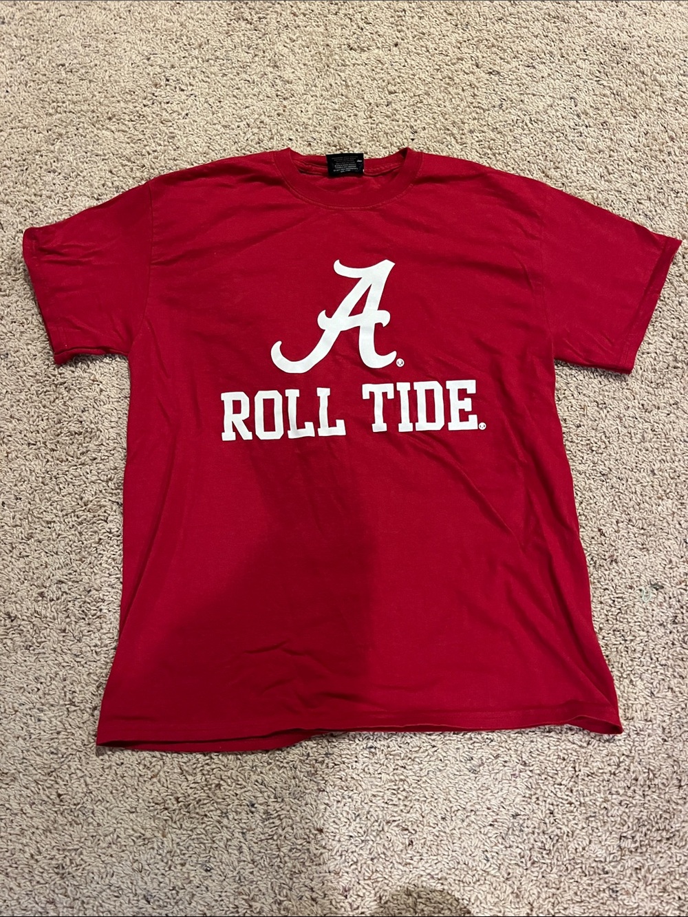 MV Sport Alabama Crimson Short-Sleeve 'Roll Tide' Graphic Tee